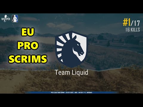 Team Liquid ibiza, Jeemzz, mxey & Clib - EU PRO SCRIMS - PUBG