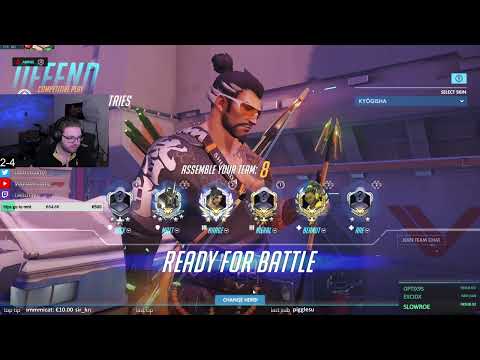 ARRGE ONE TRICK HANZO GAMEPLAY OVERWACTH SEASON 34
