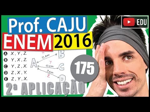 [ENEM 2016 2Ap] 175 📓 ESCALA Num mapa com escala 1 : 250 000, a distância entre as cidades Ae B é
