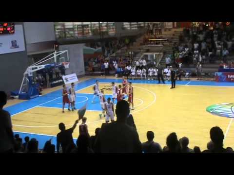 Bulgaria - Poland U16, 3-point shot for the win, 09.08.2015