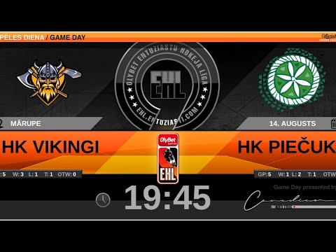 2020 08 14 HK Vikingi - HK Piečuki
