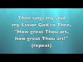 How Great Is Our God - How Great Thou Art