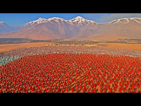 50K Humans vs 100K ORC - Epic Fantasy Battle Simulator EFBS