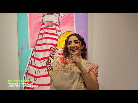 Conversations with the Cake Lady - Umaina Khan's Solo Art Exhibition