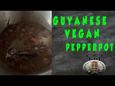 How To Make Guyanese Vegan | Vegetarian Pepperpot