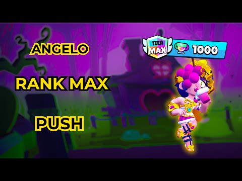Pushing Angelo to 1000 Trophies in Solo Showdown! Epic Brawl Stars Rank Max Gameplay(Power Level 10)