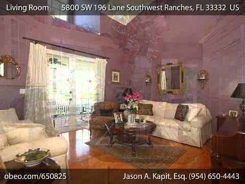 5800 SW 196 Lane Southwest Ranches FL 33332