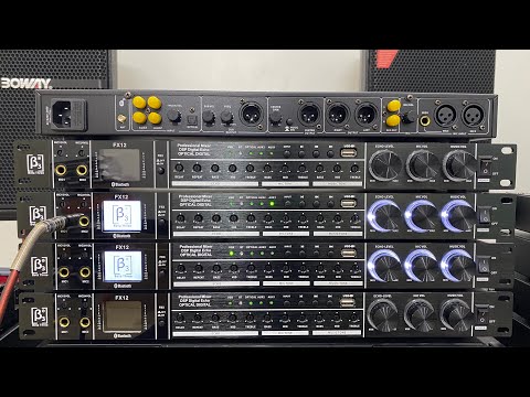 Vang cơ B3 FX12 chống hú rít mic, cổng quang, bluetooth. Hotline: 0943982889