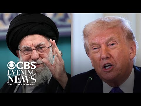 Iran blames U.S. for protests, Trump punches back