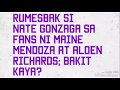 Rumesbank Si Nate Gonzaga Sa Fans Ni Maine Mendoza At Alden Richards Bakit Kaya