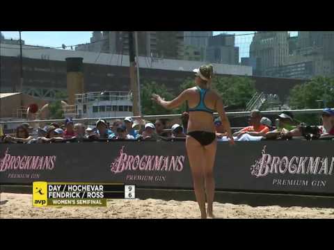 AVP Gold Series // NYC Open 2017 Women's Semi-Final: Day/Hochevar vs Fendrick/Ross