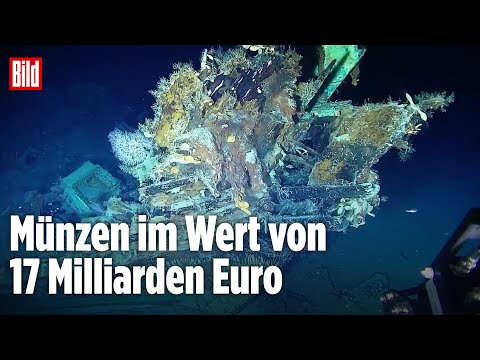 Kolumbien: Sensationeller Fund von 300-jährigem Schatz vor der Küste