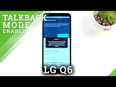 How to Enable TalkBack in LG Q6 – Turn On TalkBack