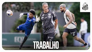 ELENCO DO SANTOS FC SE PREPARA PARA O CONFRONTO CONTRA O NOROESTE