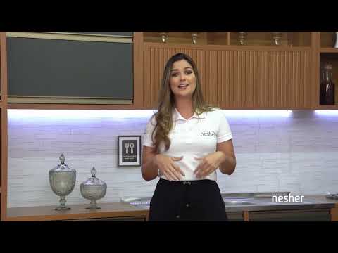 Video thumbnail of Cozinha Modulada Nesher 5 Peças Nesher Baronesa