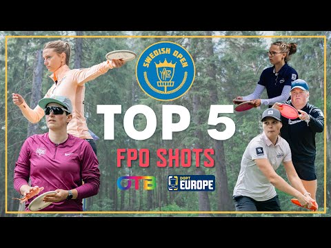 The Top 5 FPO Shots from the Swedish Open, presented by OTB (2024)