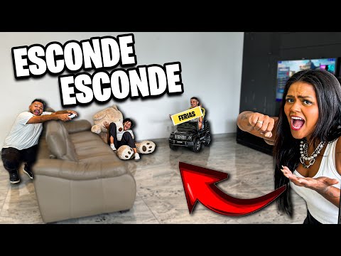 ESCONDE ESCONDE DE FERIAS!!!