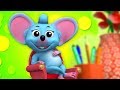 Chuhiya Rani Badi Sayani बाल कविताएं चुहिया रानी Kids Channe