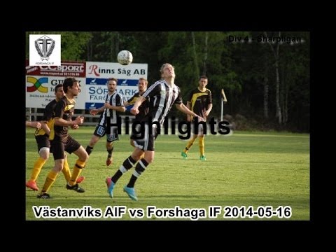 Highlights Västanviks AIF vs Forshaga IF 2014-05-16