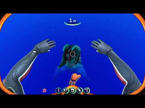 Subnautica Below Zero Void Chelicerate at surface