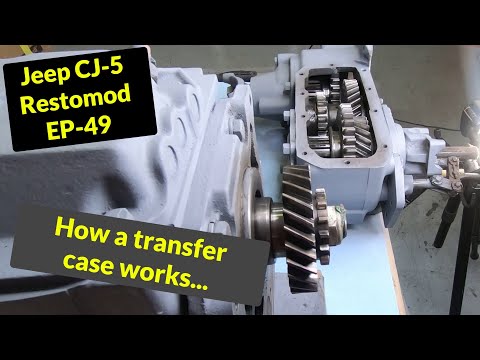 Jeep CJ-5 Restoration - EP49 - How a Dana 20 Transfer Case works
