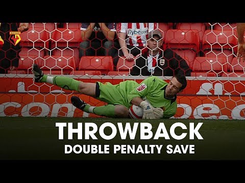 THROWBACK | INCREDIBLE DOUBLE PENALTY SAVE 😱