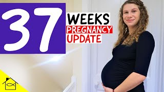 Braxton Hicks & Rules Change Again Because of Lockdown | 37 Weeks Pregnancy Update