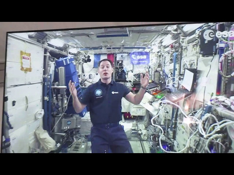 Message de Thomas Pesquet depuis l'ISS pour la Fête de l'Europe