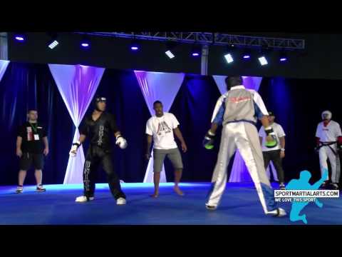 Wayne Easterling vs Jeromy Roque - Round 2 - Team Sparring - Dixieland Nationals 2016