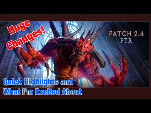 Diablo 2 Resurrected - Patch 2.4 - HUGE Balance Changes - Quick Summary and Highlights