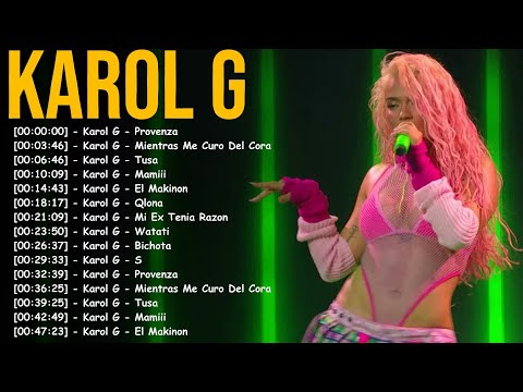 Karol G 🎧 Ultimate Reggaeton Playlist | Bichota, Tusa, El Makinon & More!