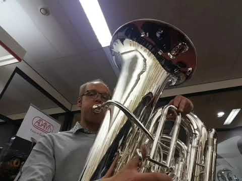 Adams 6/4 CC Tuba - Super Quick Test - Cool Sound -