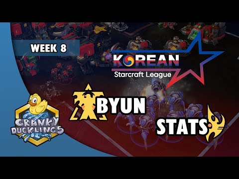 ByuN vs Stats - TvP | Korean StarCraft League: Week 8 | Open StarCraft 2 Tournament