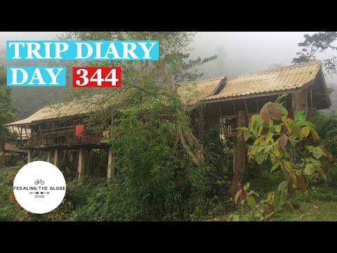 Trip Diary - Day 344 - Definitely Time To Leave! Cycling Laos