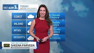 San Diego weather today: Sheena Parveen's forecast for Jan. 6, 2026