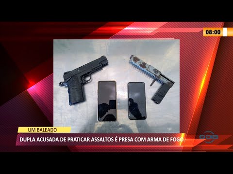 Dois bandidos são presos ao tentar praticar assaltos na zona norte de Teresina 02 06 2021