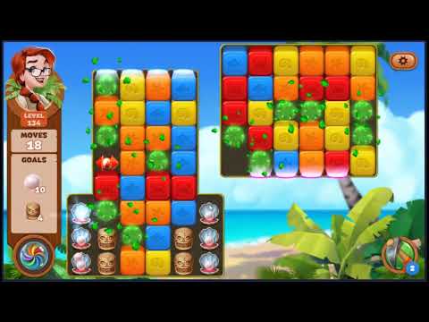 Lost Island Blast Adventure Level 134 - NO BOOSTERS 🏝️ | SKILLGAMING ✔️