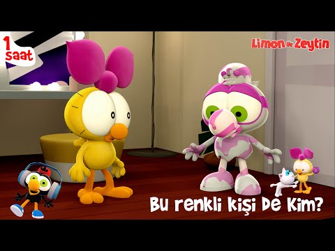 1 SAAT ÇİZGİ FİLM 🤩🥳#57 - Boyalı Eğlence 🥳🤩 | TRT Çocuk - Disney Channel