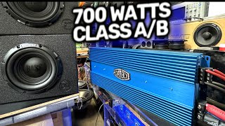 Amp Test Anyday! Gately Audio G4 700 Watt Class A/B Four Channel (results)