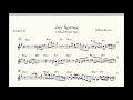 【Joy Spring】Clifford Brown Trumpet solo(Transcription) inB♭