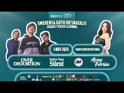MALAM PUNCAK DIES NATALIS SMKN 1 BLITAR KE 60 | BERSAMA OVER DISTORTION DAN AJENG FEBRIA