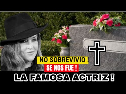 🙏😢TRISTE NOTICIA ! HACE UNAS HORAS "Murio La Famosa Actriz LUTO EN EL ESPECTACULO Noticias de Hoy !