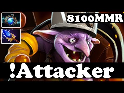 !Attacker 8100 MMR Plays Timbersaw vol 3 - Ranked Match Gameplay - Dota 2