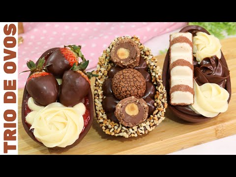 O TRIO DE OVOS DE PÁSCOA MAIS INCRÍVEL QUE VOCÊ JÁ VIU!