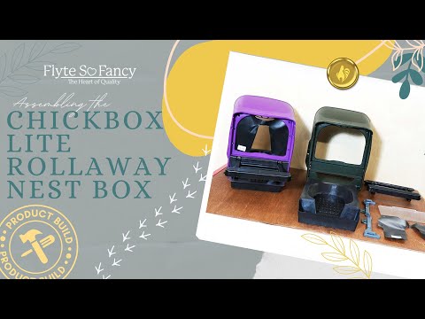 How to Assemble the ChickBox Lite Rollaway Nest Box