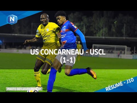 J10 : US Concarneau - US Créteil Lusitanos (1-1), le résumé I National FFF 2017