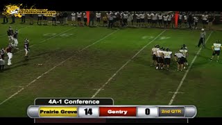 Prairie Grove (30) vs Gentry (13) 2014
