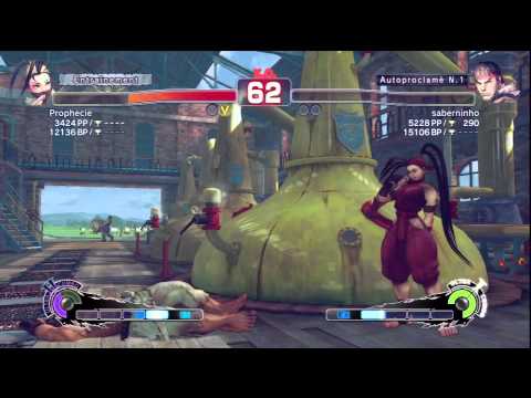 SSF4 AE 2012 ~ Ibuki {Prophecie} vs Ryu {Saberninho} and more..