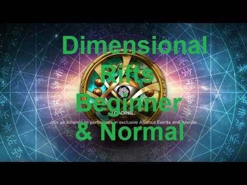 Dimensional Rifts Beginner & Normal