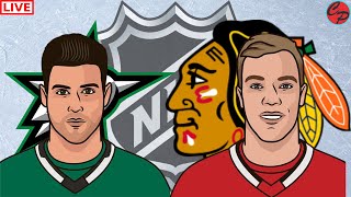 Chicago Blackhawks vs Dallas Stars NHL Hockey Live Game Cast &amp; Audio
